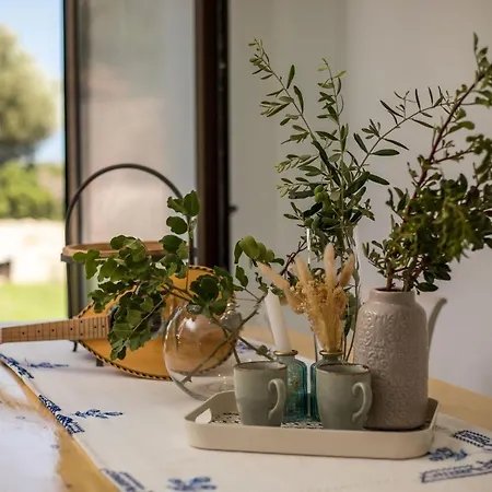 Villa Emarmene Agrotouristic In Rhodes Nature *